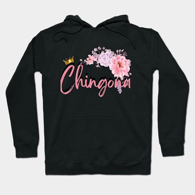 Chingona Vibes Hoodie by TianquiztliCreations